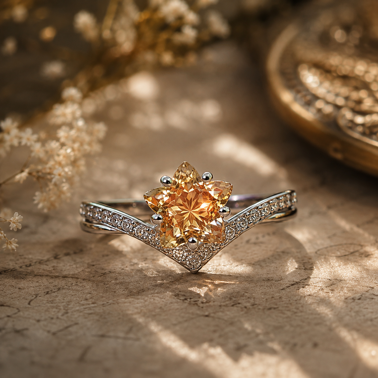 Star Bloom ring