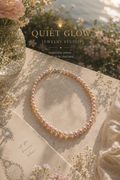 Candy Bloom Natural Pearl Necklace – Pink, Lavender & Peach